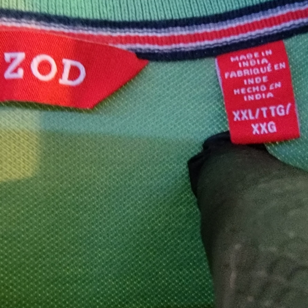 Men's XXL Lime Green Izod SS Golf Shirt